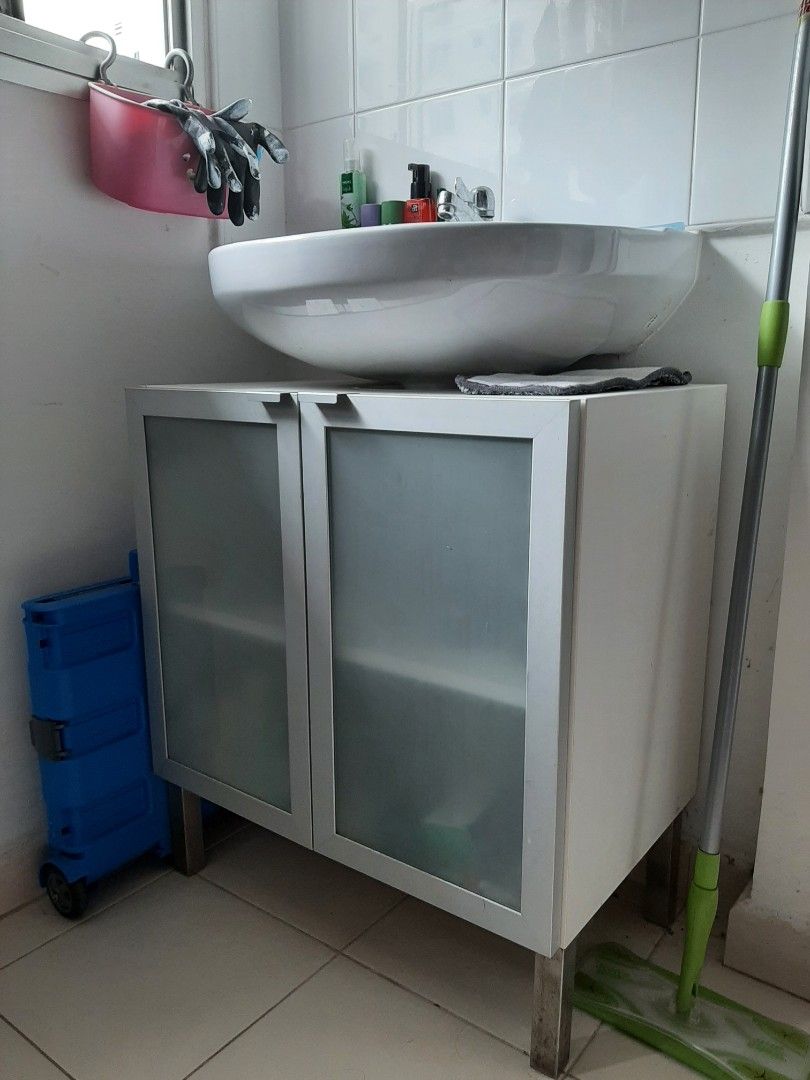 Ikea under sink storage, Furniture & Home Living, Bathroom & Kitchen