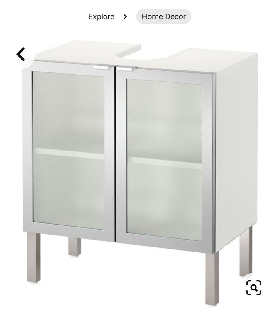 Ikea under sink storage, Furniture & Home Living, Bathroom & Kitchen