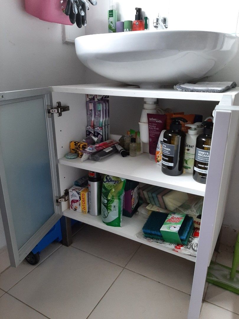 Ikea under sink storage, Furniture & Home Living, Bathroom & Kitchen