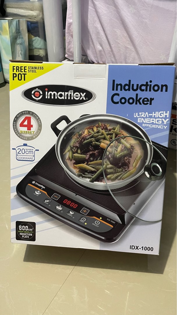 Imarflex induction cooker IDX1000, Furniture & Home Living