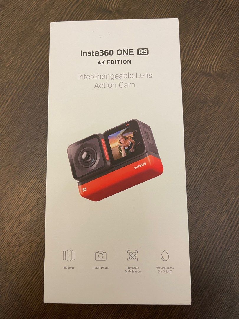 Insta360 One RS 雙鏡裝，保養至2023年5月尾, 攝影器材, 相機- Carousell