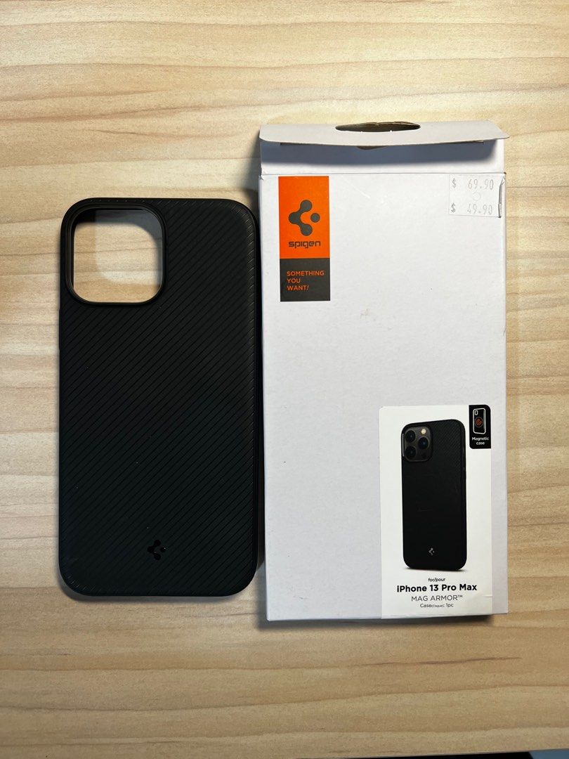 Iphone 13 Pro Max Mag Armor Case, Spigen Iphone 13 Pro Mag Armor