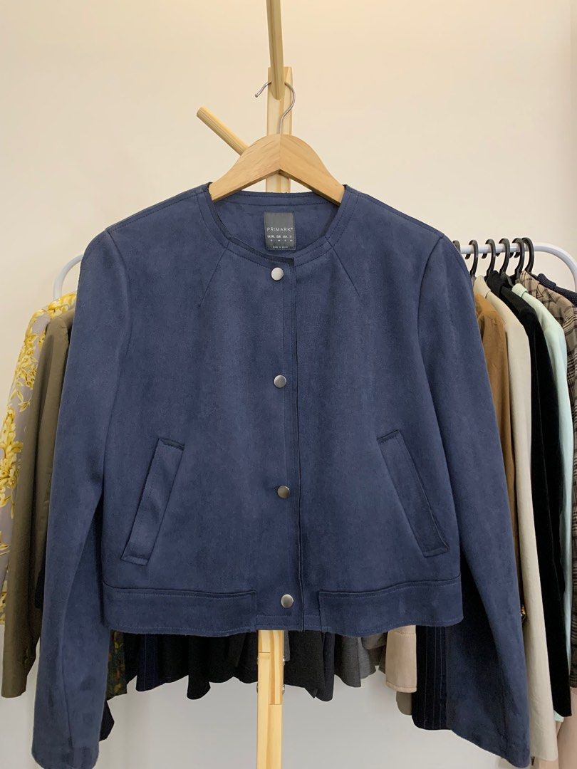 Pink denim sale jacket primark