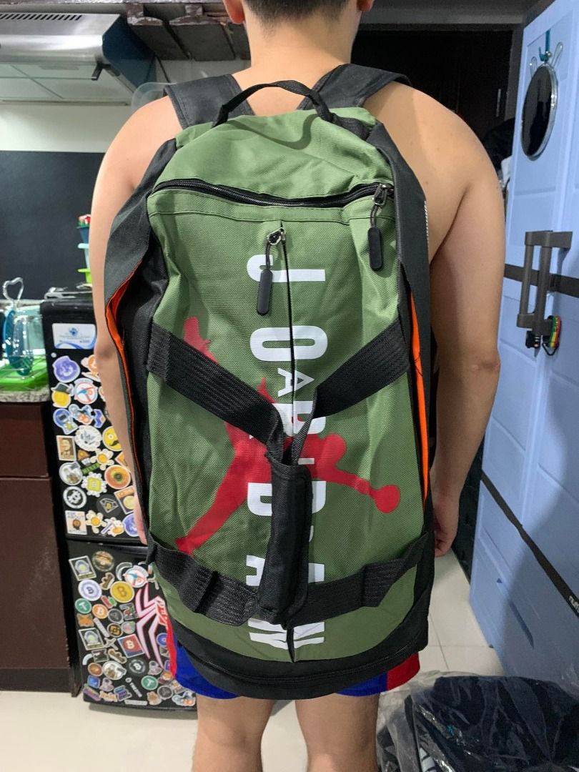 Jordan Backpack Bag Convertible to Duffel Bag For Sale, Men's Fashion