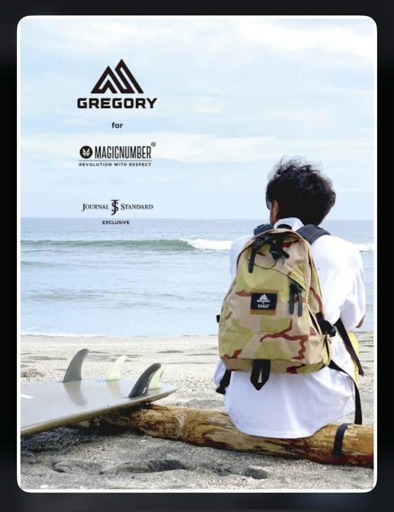 JOURNAL STANDARD x【 MAGIC NUMBER 】x Gregory Japan 1977 Retro DAY Pack, 男裝,  袋, 背包- Carousell