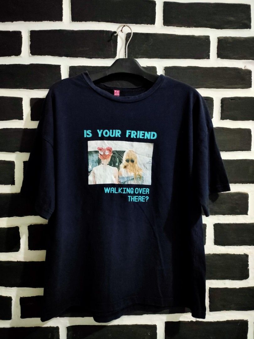 KAOS KOREA BY FRMD KOREA, Fesyen Wanita, Pakaian Wanita, Atasan di