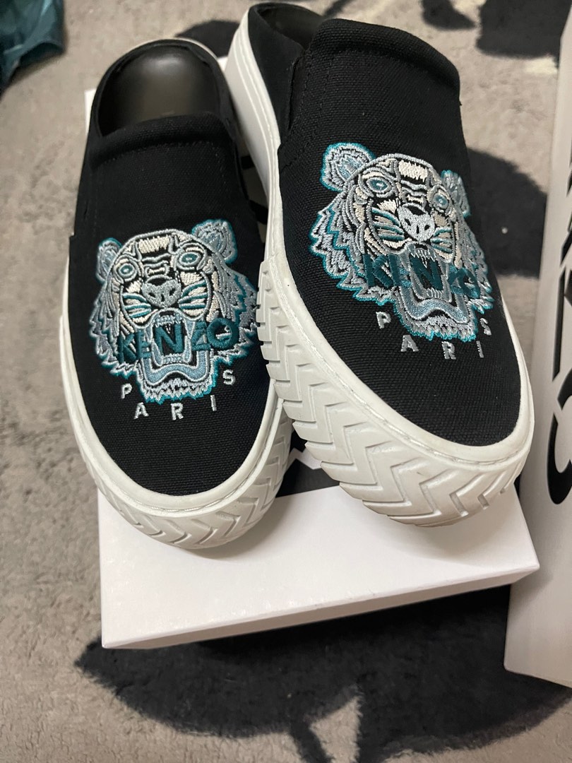 Kenzo slip on Men s Fashion Footwear Sneakers on Carousell