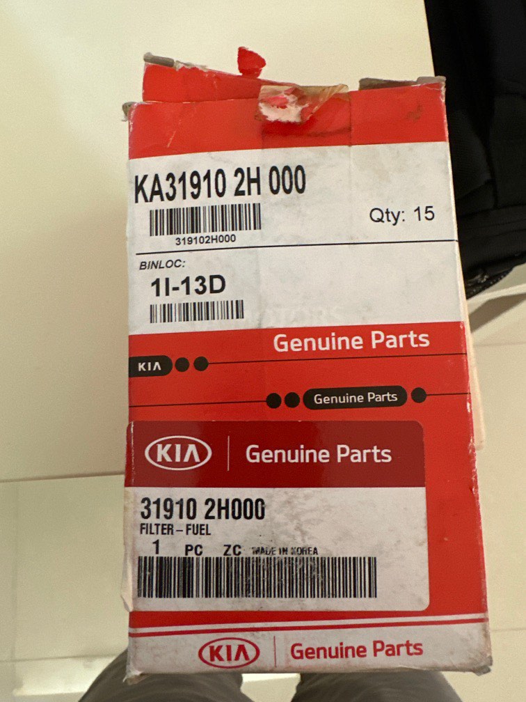 Kia fuel filter, Car Accessories, Accessories on Carousell