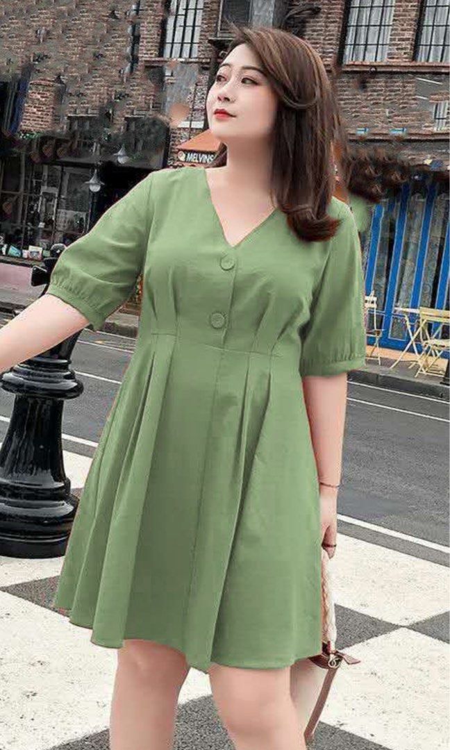 Korean plus size dress online