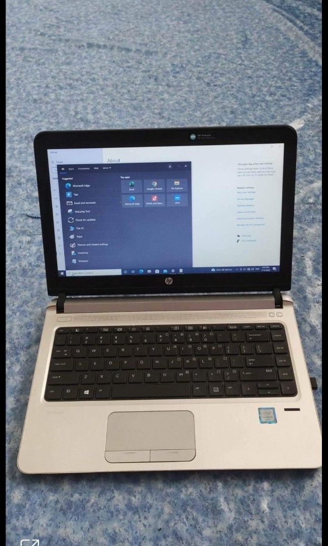 laptop hp 430 g3 8gb ram / 120ssd, Computers & Tech, Laptops ...