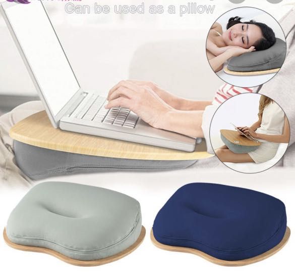 Laptop pillow blue can fit up to 14 inch , Computers & Tech, Parts