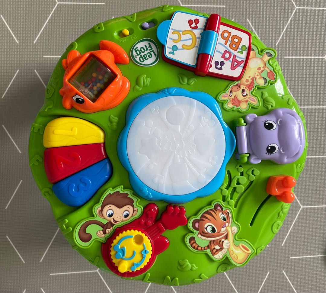 leapfrog activity table animal adventure
