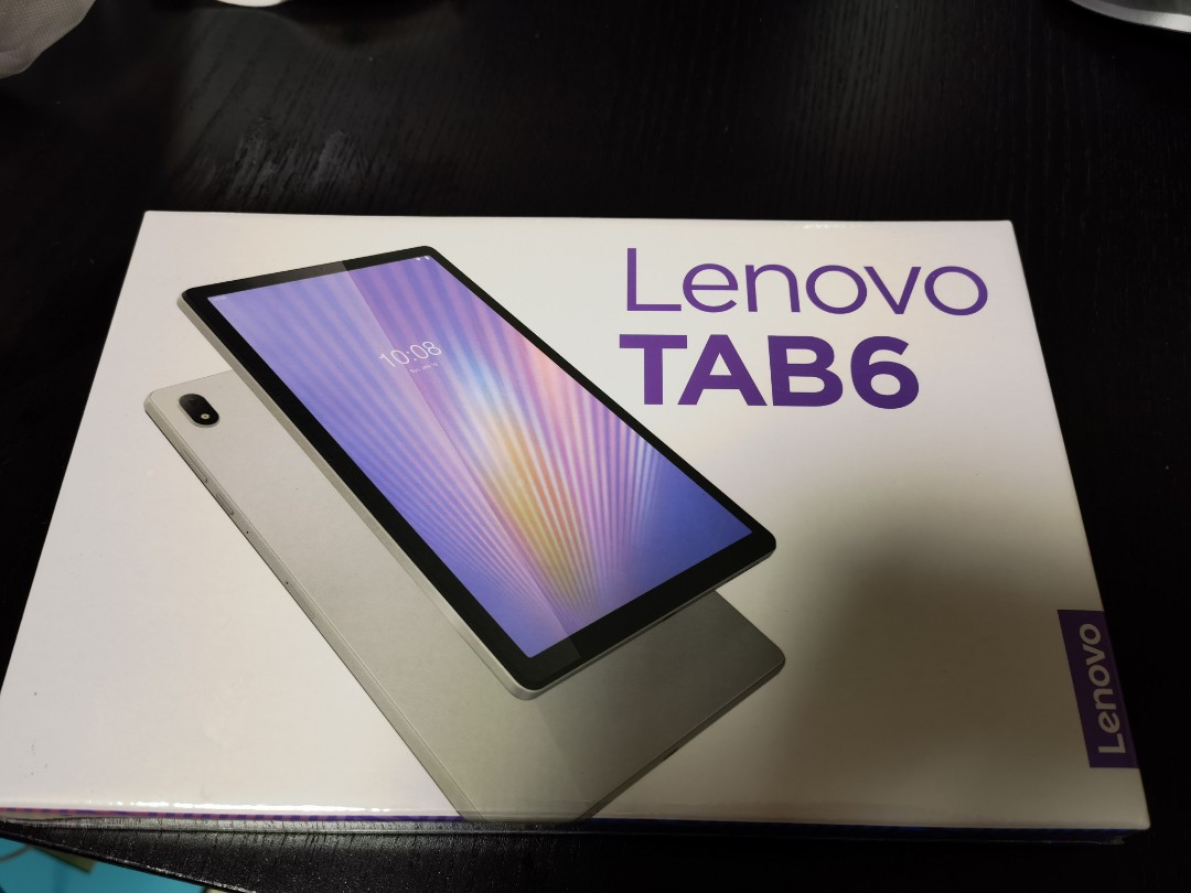 美品】レノボ Lenovo☆TAB6 SoftBank タブレット(アビスブルー)元箱☆送料込み - タブレット