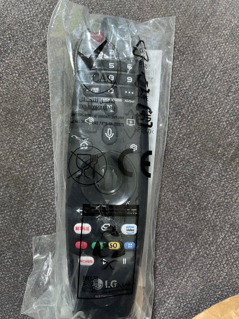 LG magic remote MR20GA, TV & Home Appliances, TV & Entertainment, TV ...