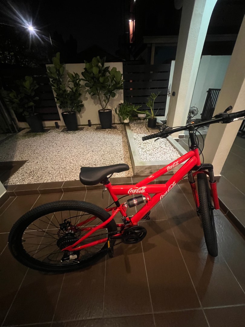 Coca cola new arrivals bicycle value