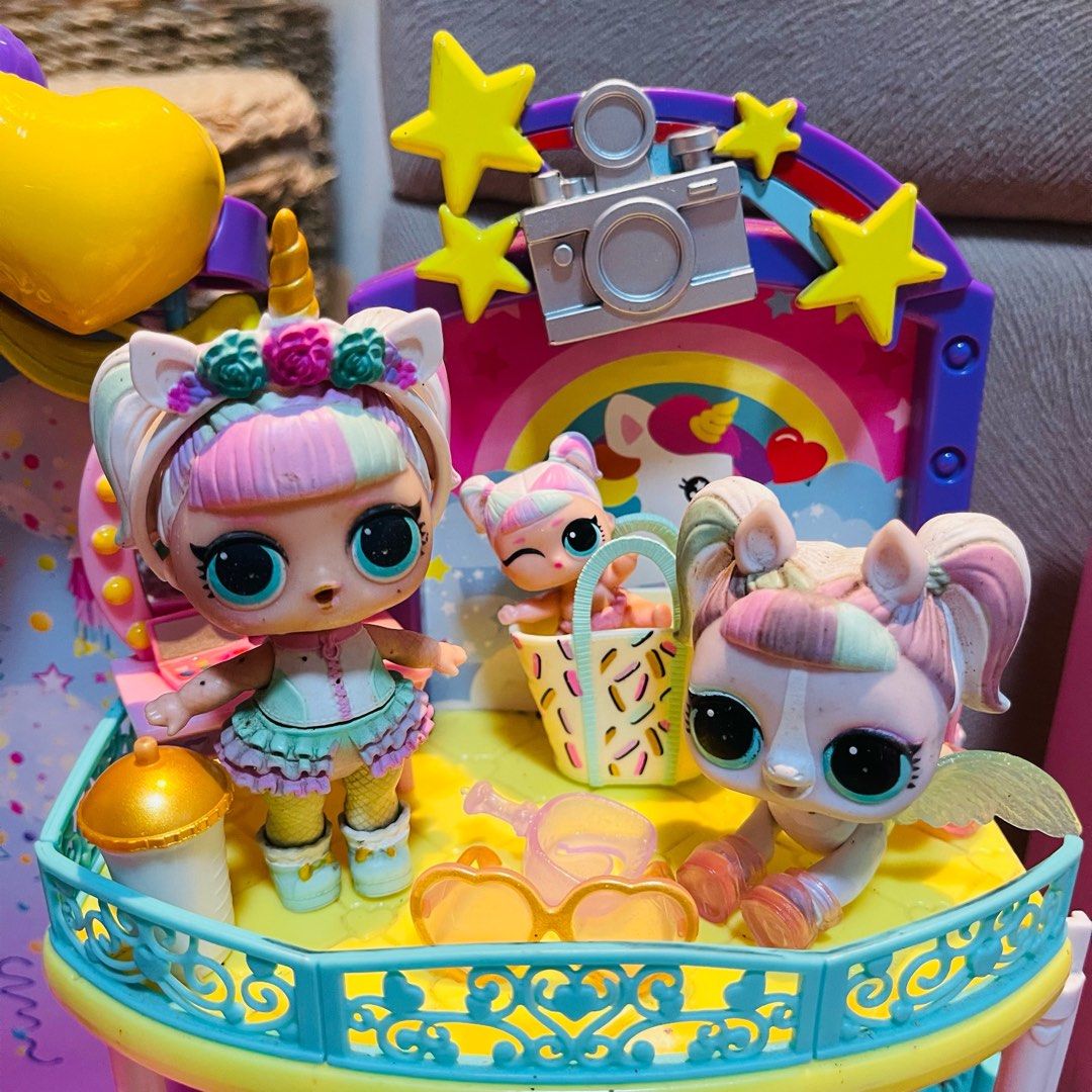 Lol Surprise Rare Unicorn Family Set Hobbies Toys Toys Games