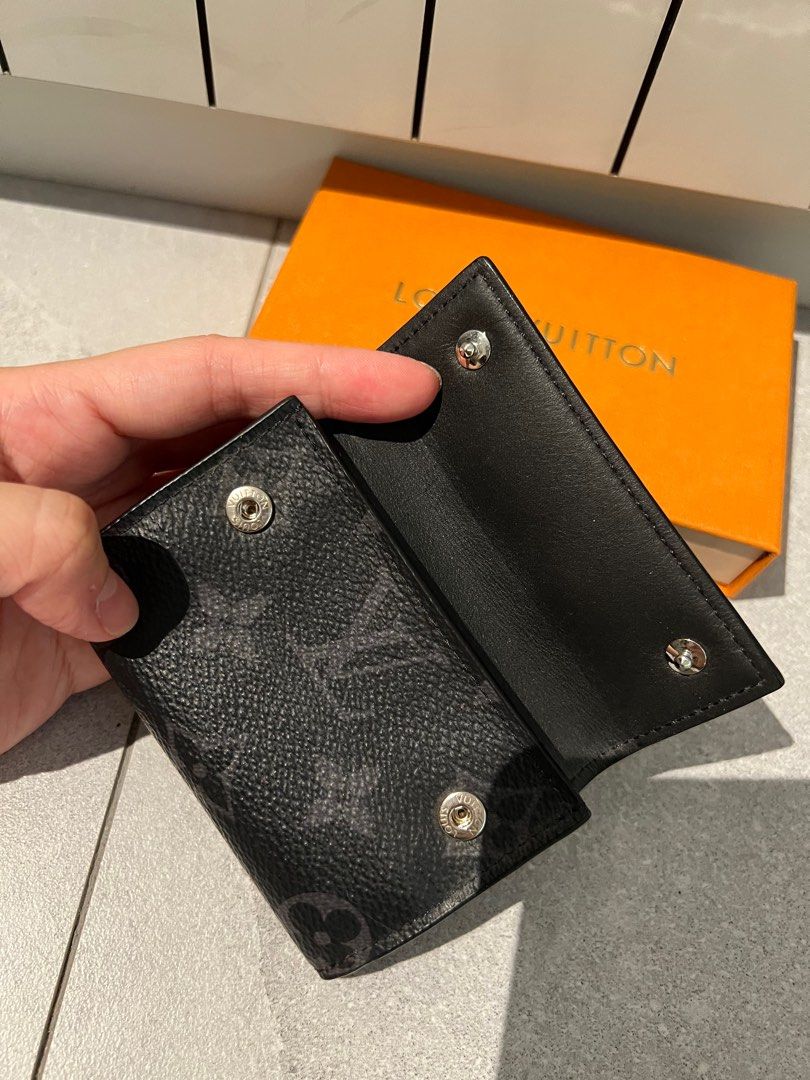 Louis Vuitton Discovery Compact Wallet Monogram  Taiga Pine Green
