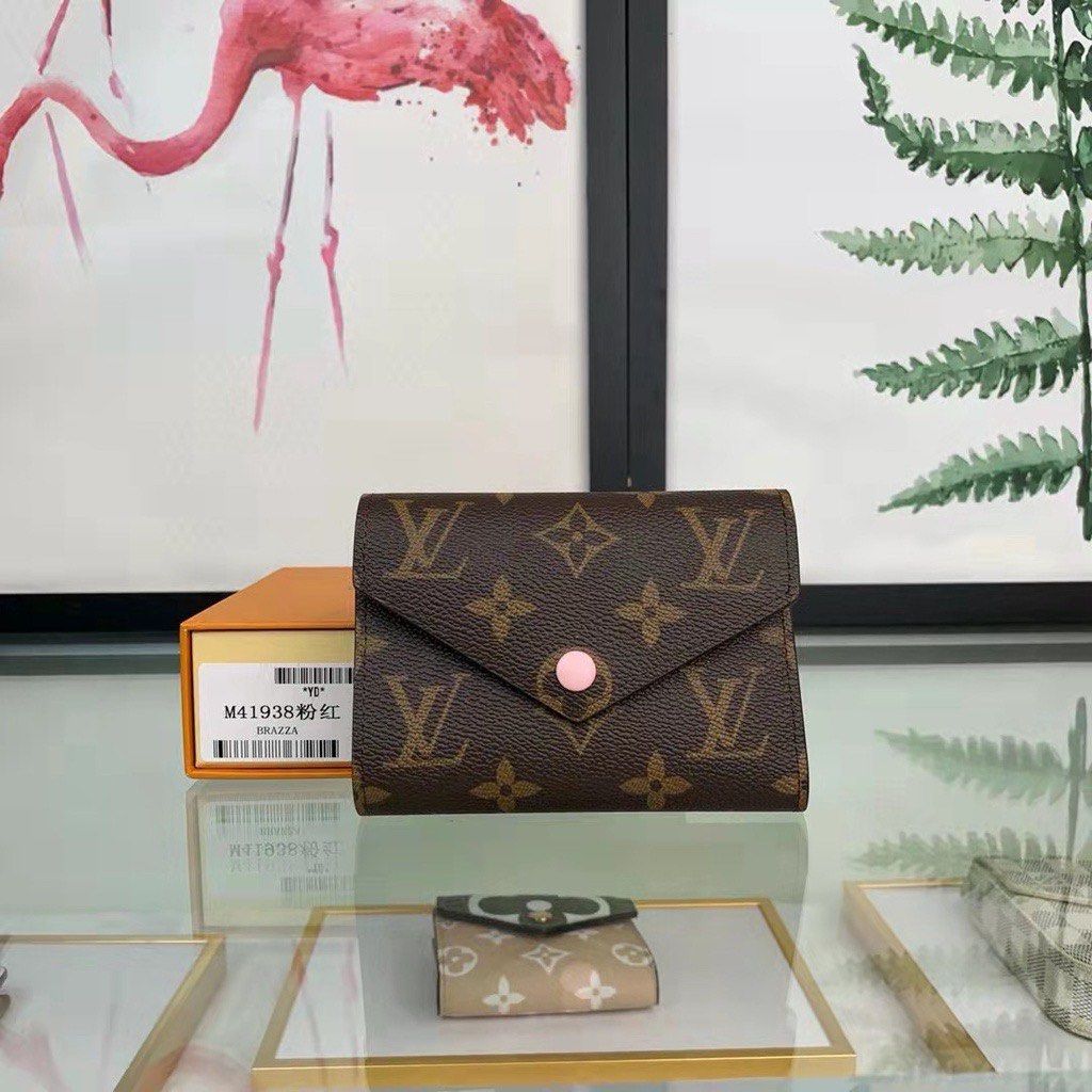 LV Victorine Wallet- Damier Azur Canvas, Luxury, Bags & Wallets on Carousell