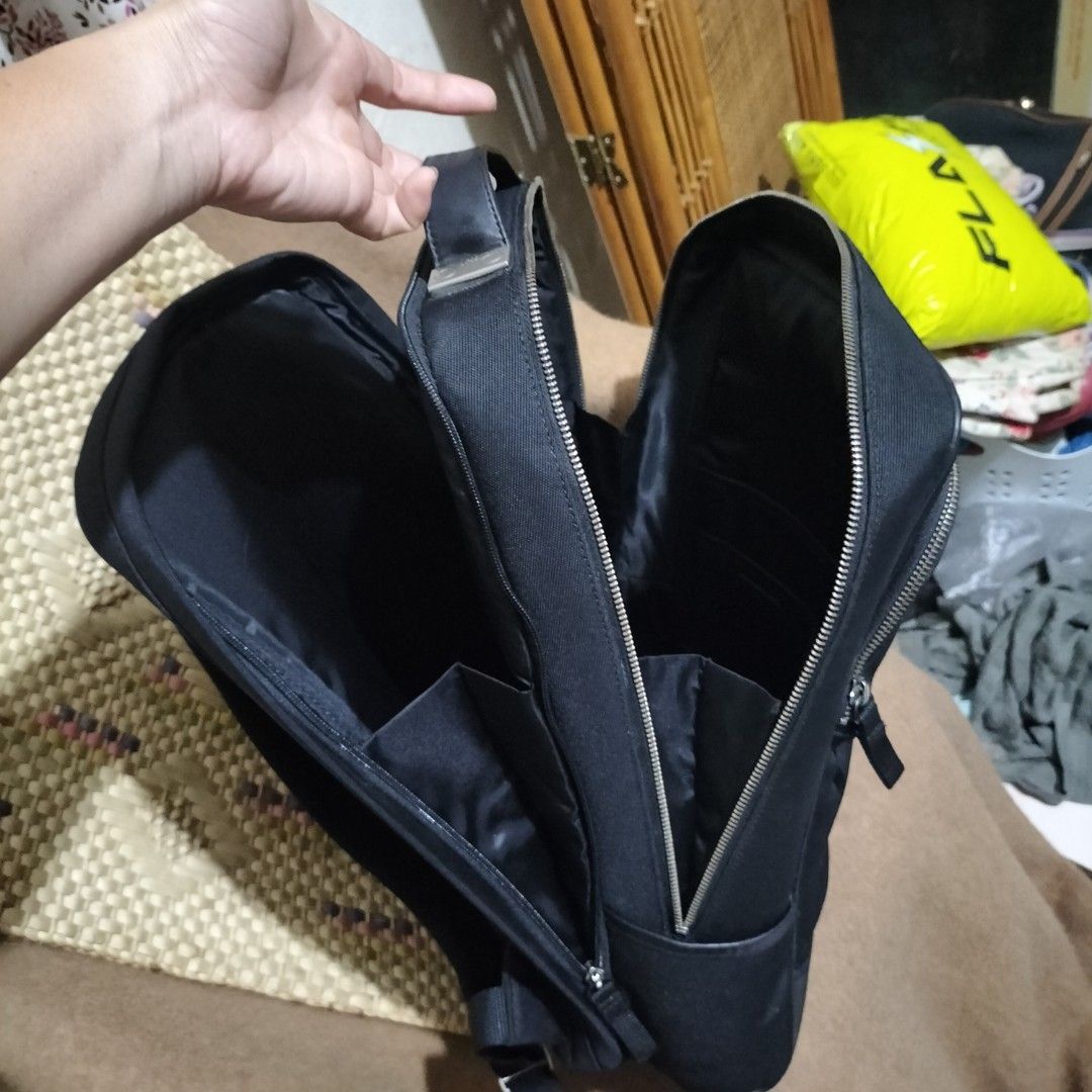 Mandarina duck backpack with laptop compartment, Women's Fashion, Bags