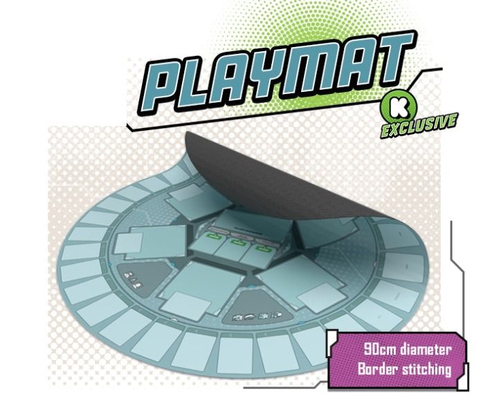 Marvel United Playmat and Cardboard Locations (Kickstarter Exclusive