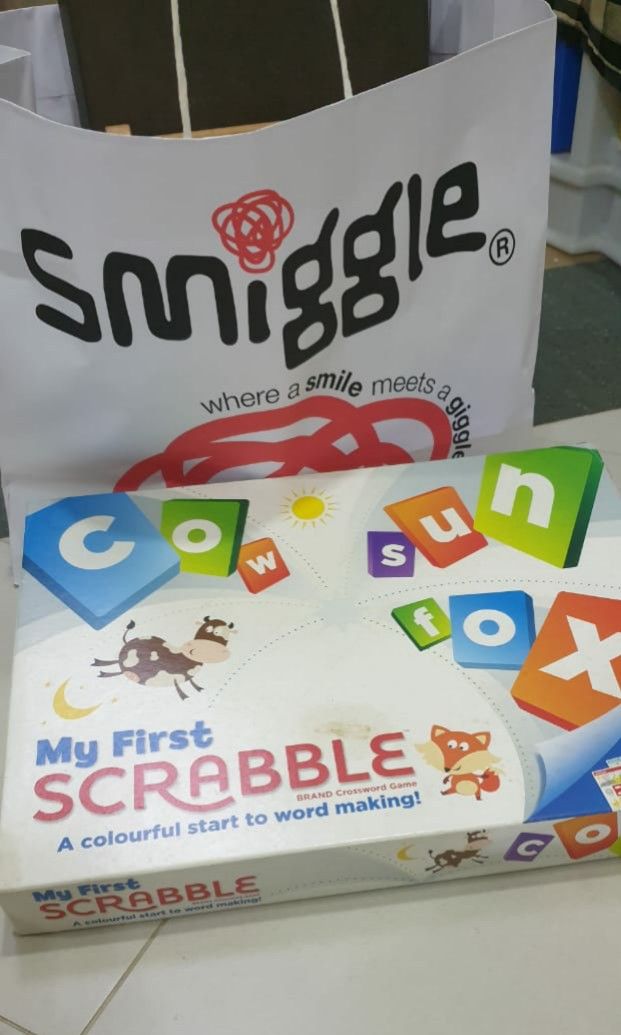 Mattel My First Scrabble - A colorful start to word making ...