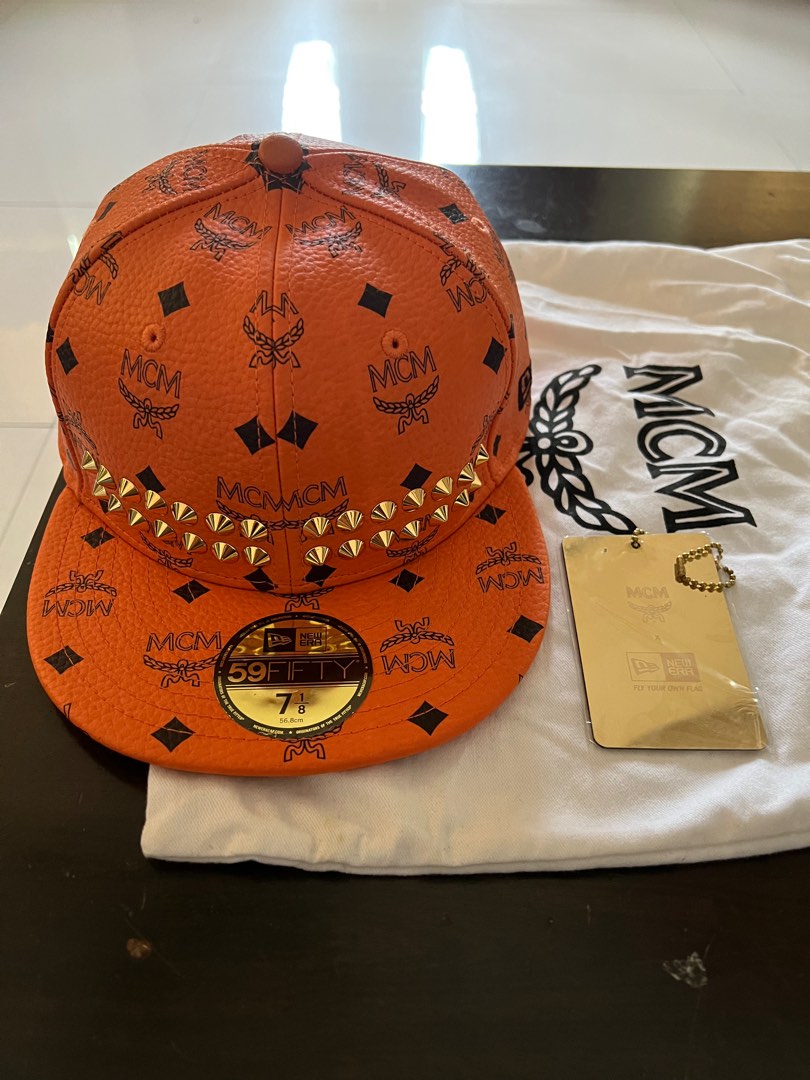 Mcm new era hat sale