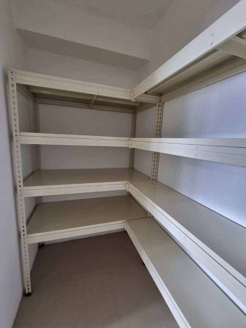 Metal storage rack storeroom shelving metal rack boltless rack