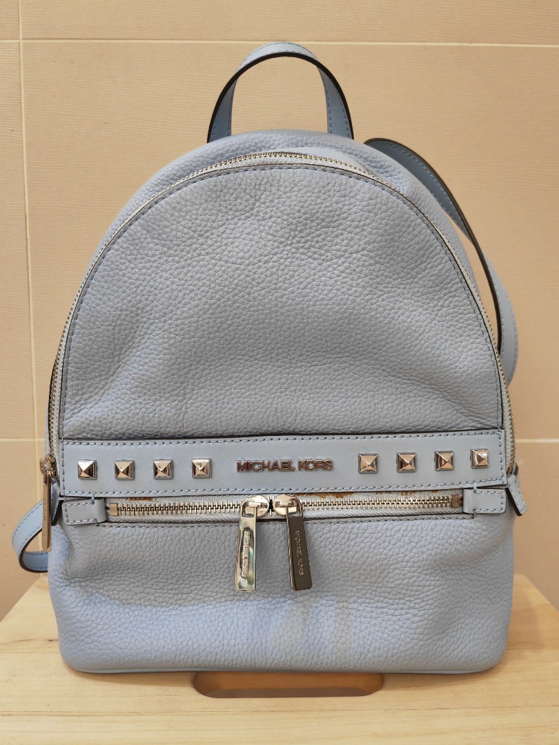 Michael kors Kenly Medium Backpack (light sky), Women's Fashion, Bags &  Wallets, Backpacks on Carousell