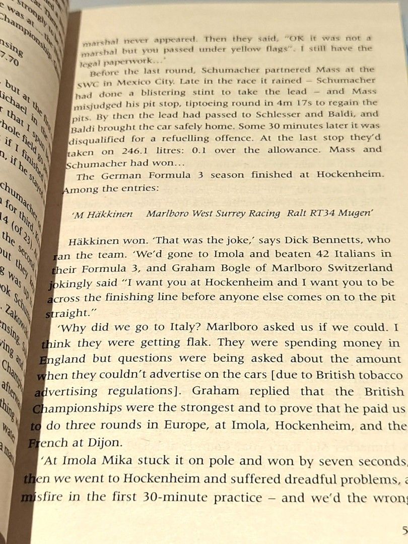 Michael Schumacher Biography The Whole Story Book By Christopher Hilton