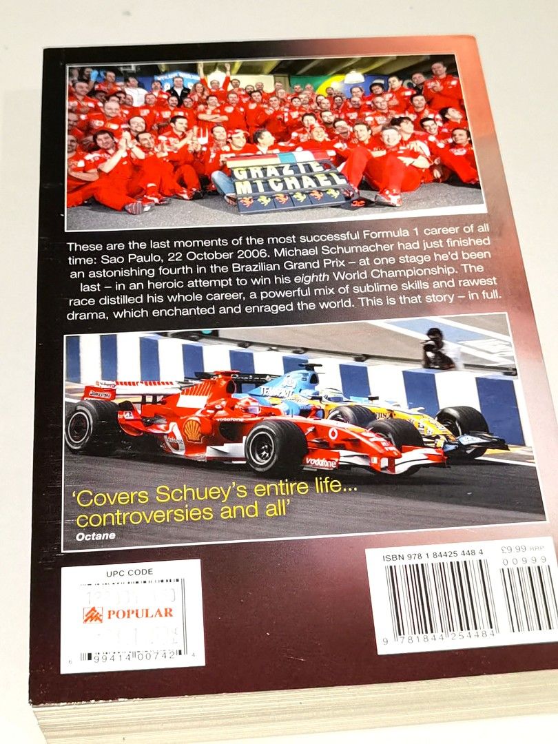 Michael Schumacher Biography The Whole Story Book By Christopher Hilton