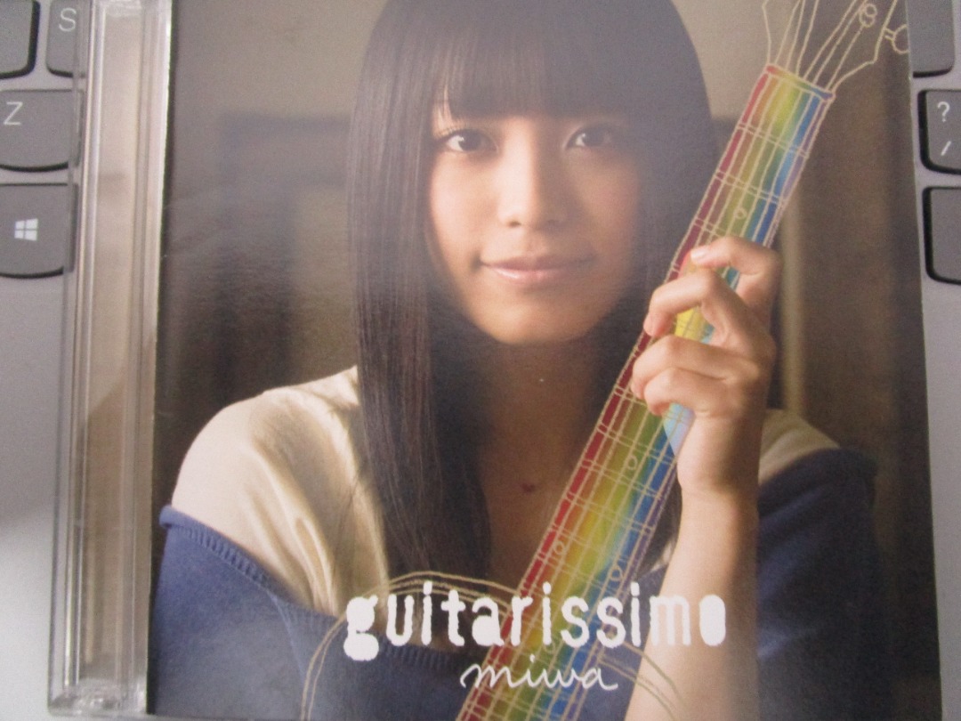 MIWA Guitarissimo 日版 首張個人大碟 CD+DVD, 興趣及遊戲, 音樂、樂器 & 配件, 音樂與媒體 CD 及