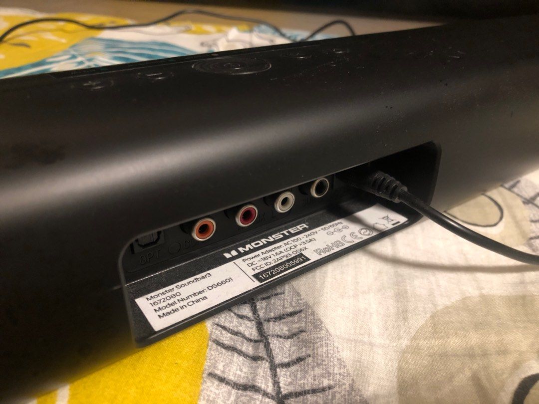 Monster soundbar 3, 音響器材, Soundbar、揚聲器、藍牙喇叭、耳擴 Carousell