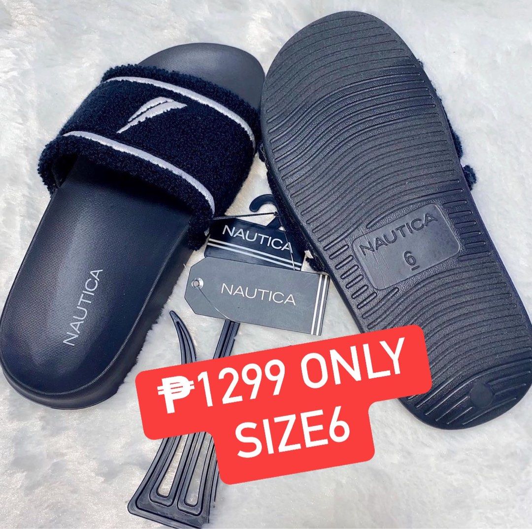 Nautica Slide Size 6 womens Women s Fashion Footwear Slippers and slides on Carousell