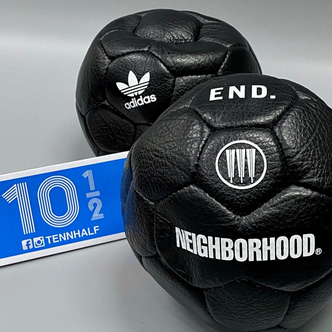 ✓現貨Neighborhood x adidas x END. Home Football ( 黑色足球