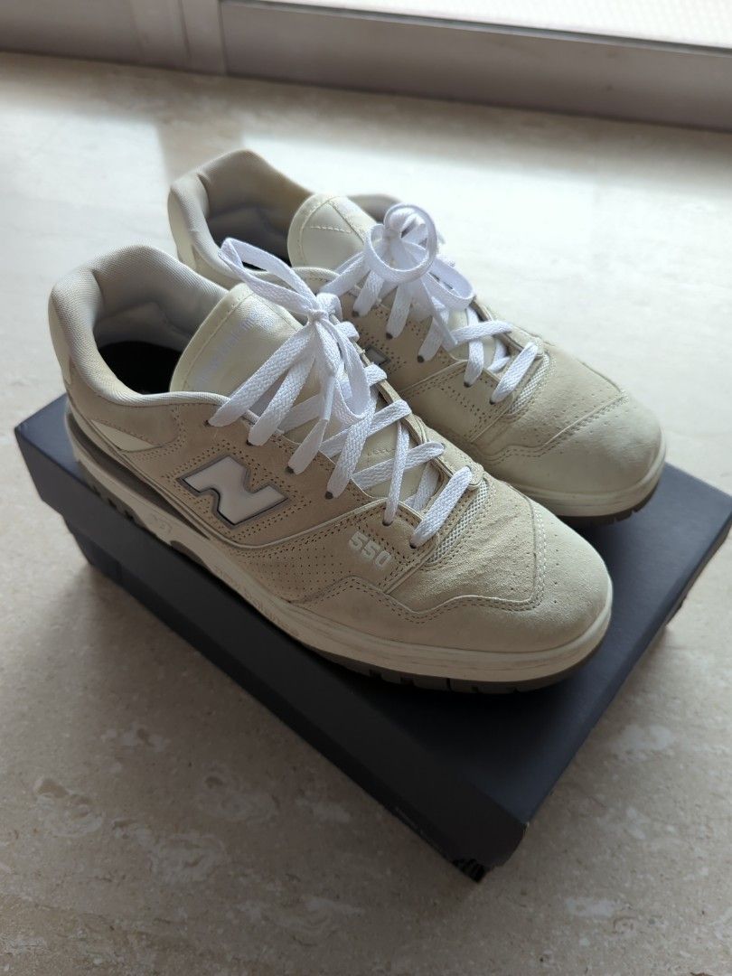 New Balance 550 x United Arrows US 8.5 Ecru Grey