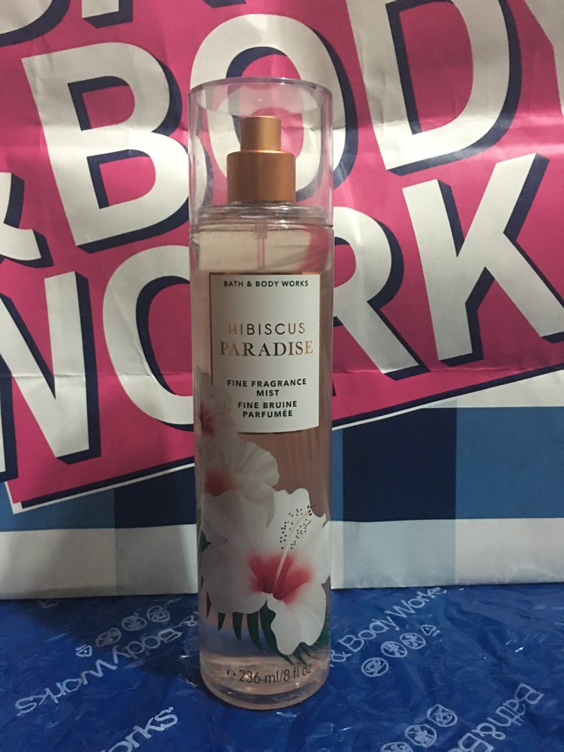 NEW! Bath & Body Works HIBISCUS PARADISE Fine Fragrance Mist 236 mL / 8