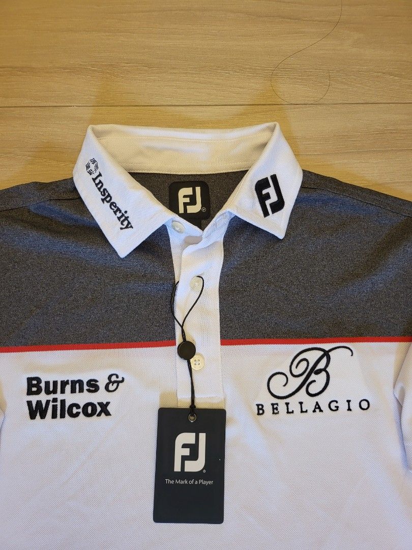 New Footjoy Tour Issue Golf Shirt Size M Sports Equipment Sports