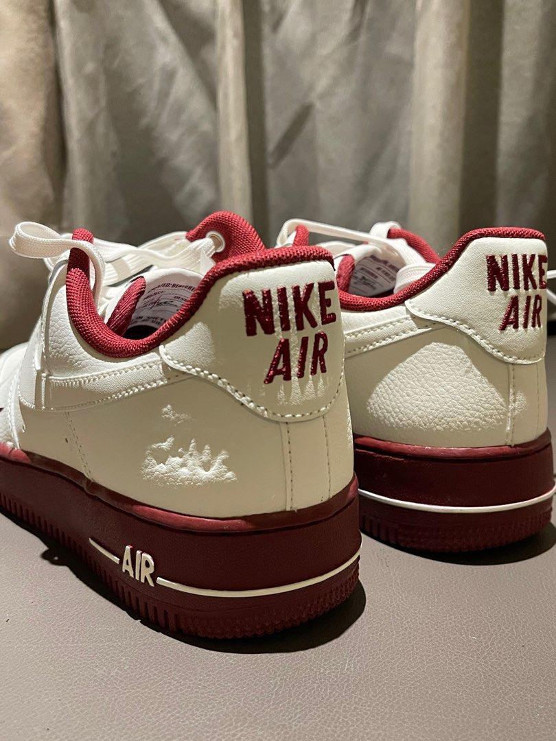 Nike Airforce one maroon