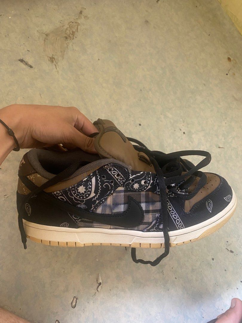 travis scott dunk used