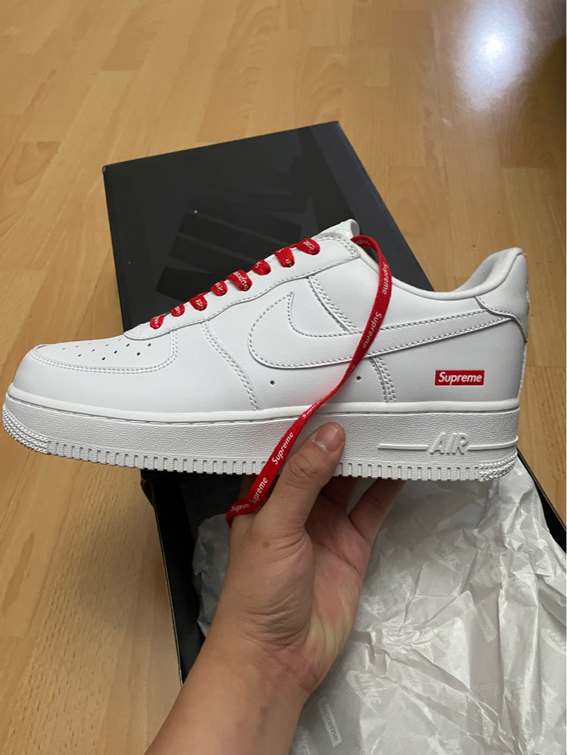 Nike X Supreme AF1 Men s Fashion Footwear Sneakers on Carousell