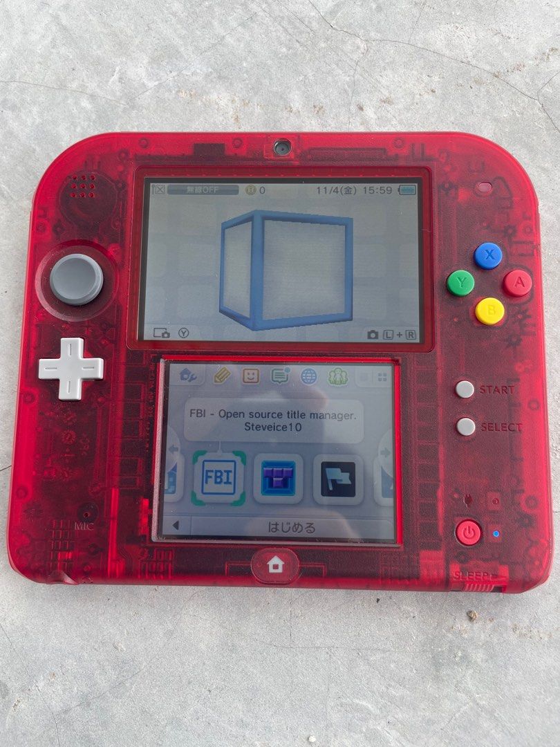 Pokemon fire red 2ds sales