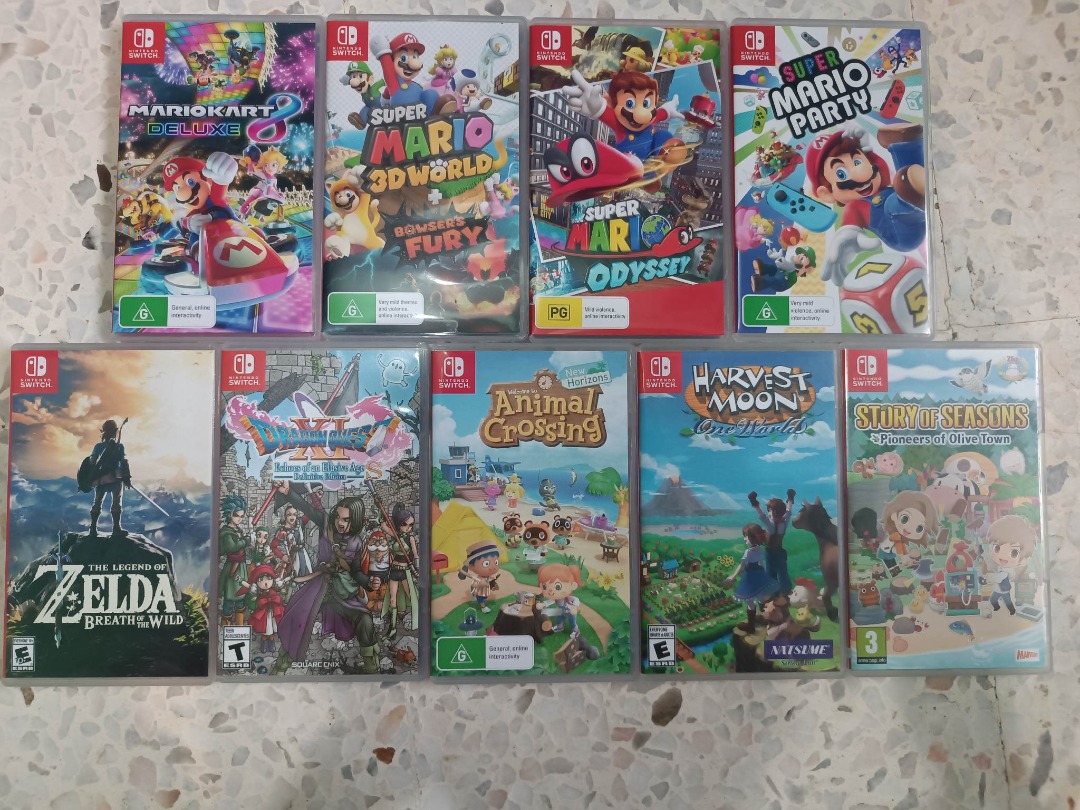 Nintendo Switch Games (used), Video Gaming, Video Games, Nintendo on Carousell