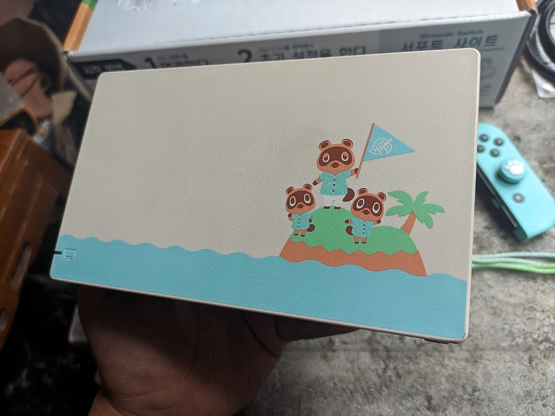 Nintendo Switch v2 Animal Crossing ACNH Limited Edition Fullset 04