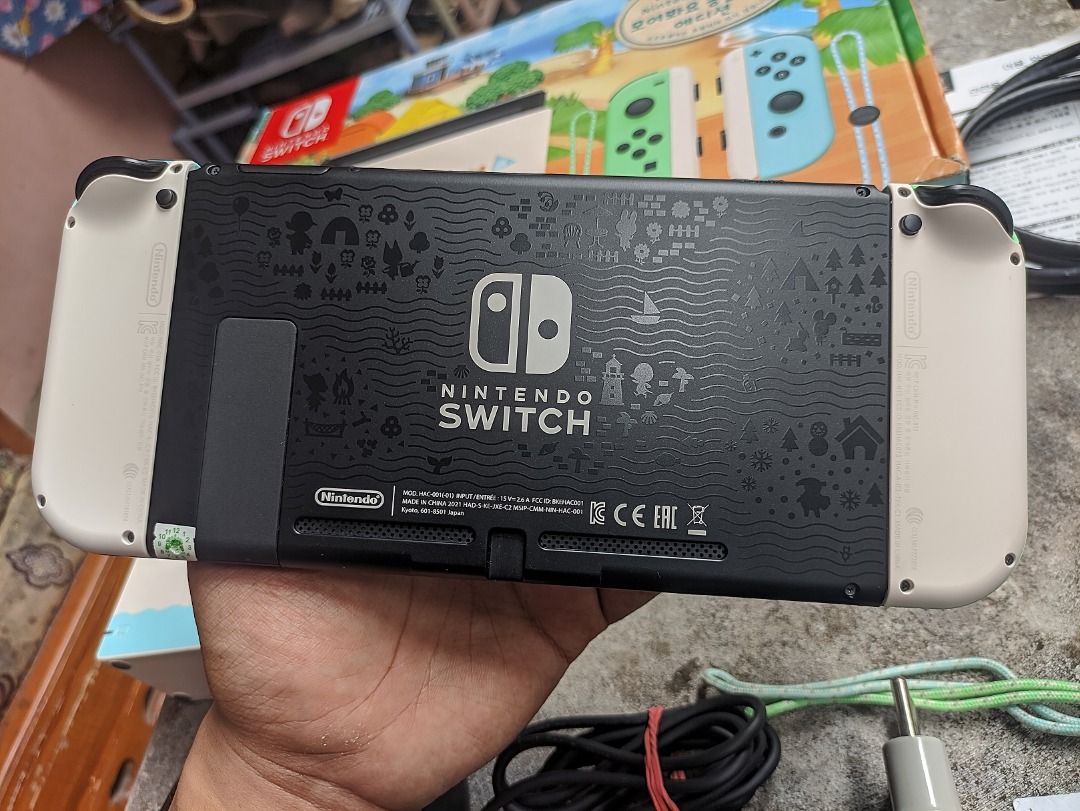 Nintendo Switch v2 Animal Crossing ACNH Limited Edition Fullset 04
