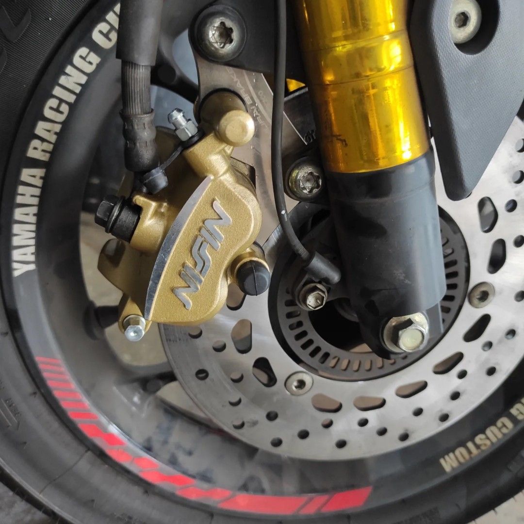 NISSIN SAMURAI FRONT BRAKE CALIPER + FRONT BRAKE PUMP, Motorcycles