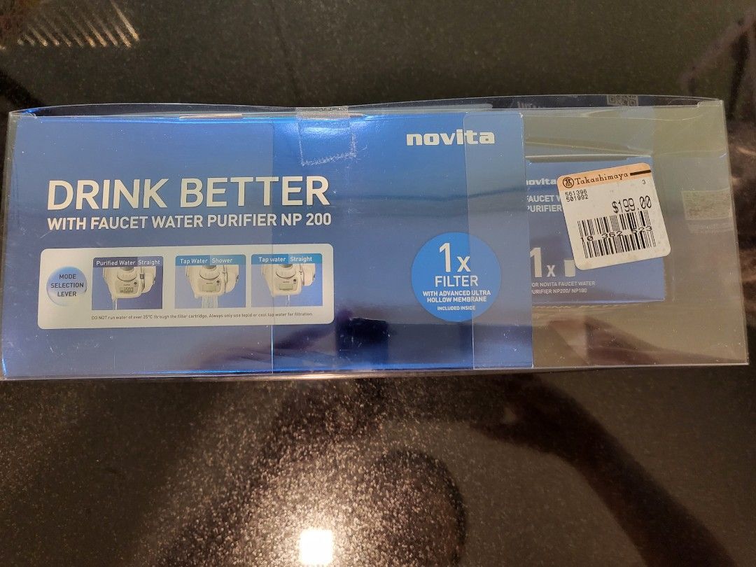 Novita Faucet Water Purifier NP200, TV & Home Appliances, Kitchen
