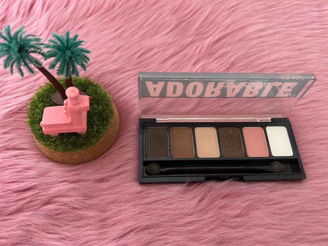 NYX Adorable Eyeshadow Palette Beauty Personal Care Face Makeup On nyx-adorable-eyeshadow-palette-beauty-personal-care-face-makeup-on
