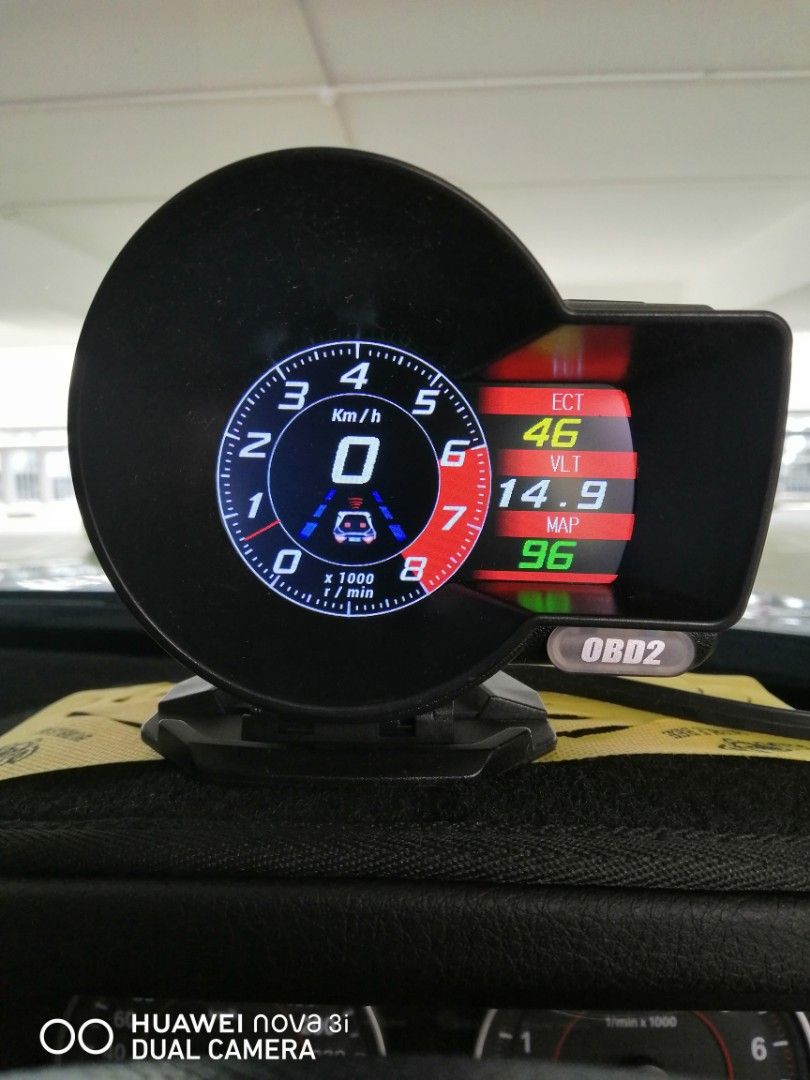 OBD2 Gauge, Car Accessories, Accessories on Carousell