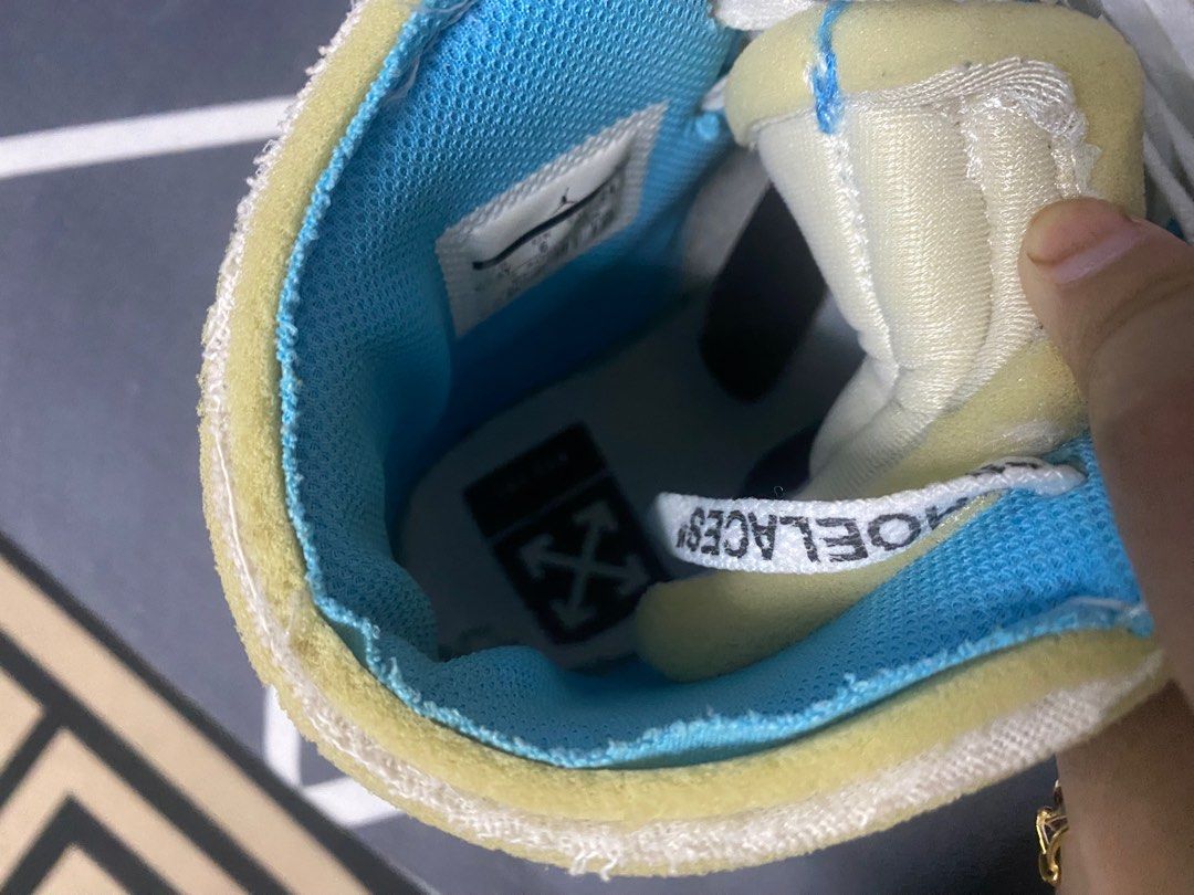 Aj off white blue 2025