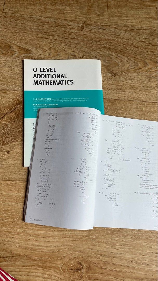 O-Level A Math Topical Past Year Questions Book, Hobbies \u0026 Toys, Books \u0026 Magazines, Textbooks on ...